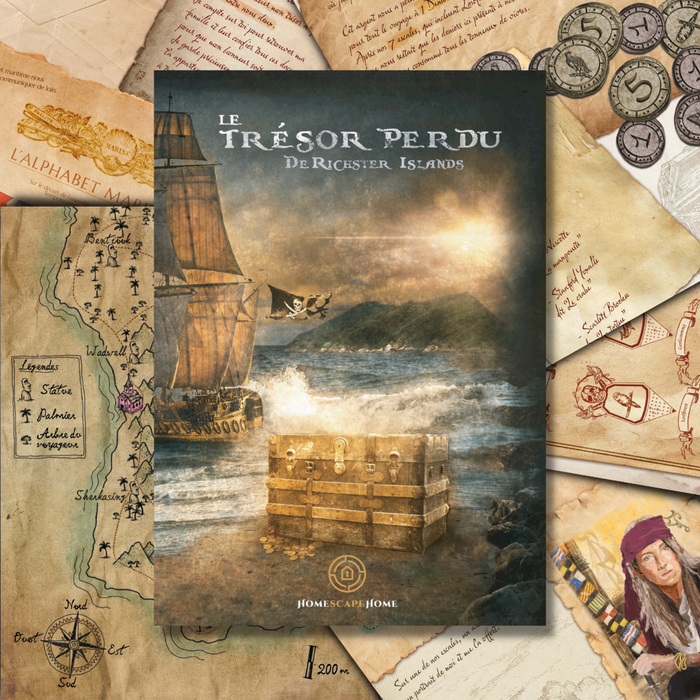 Nouvel escape game pirate maison