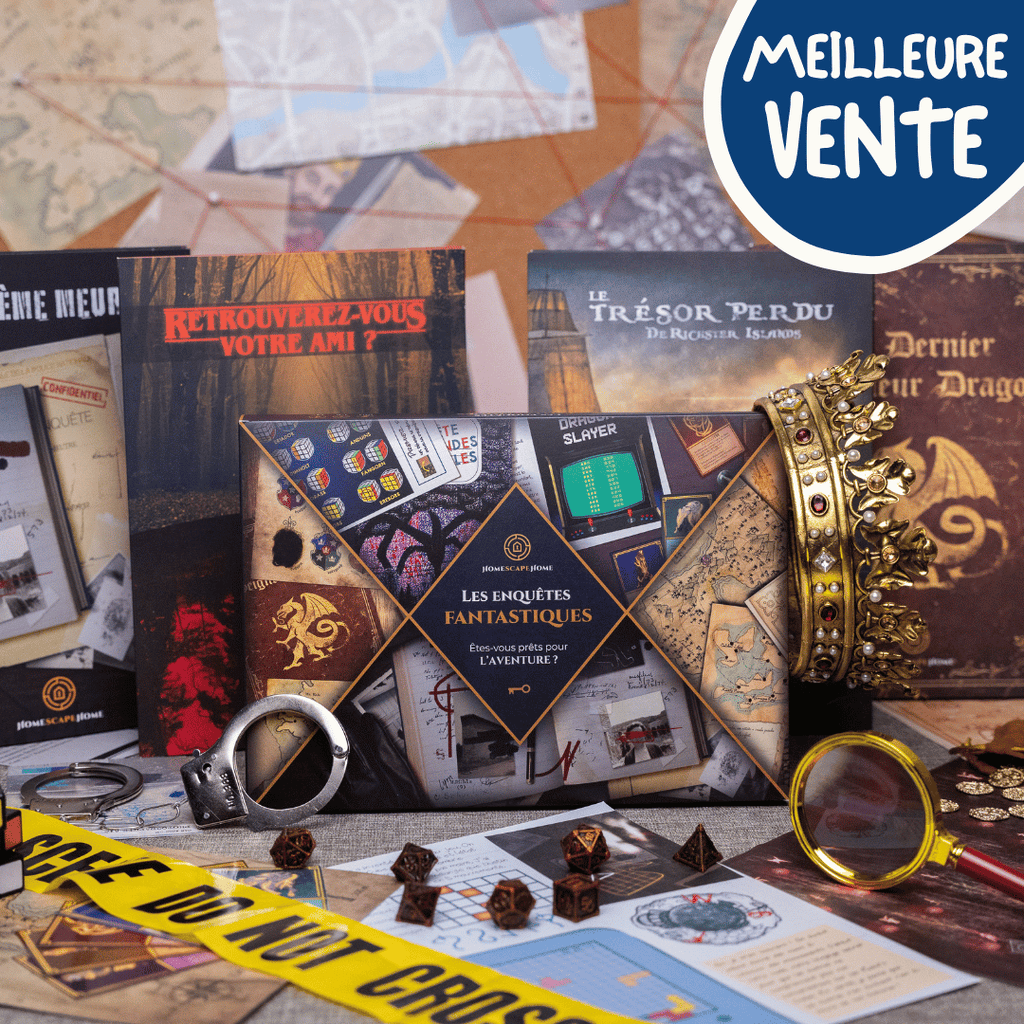 Escape Box - Les 4 enquêtes fantastiques